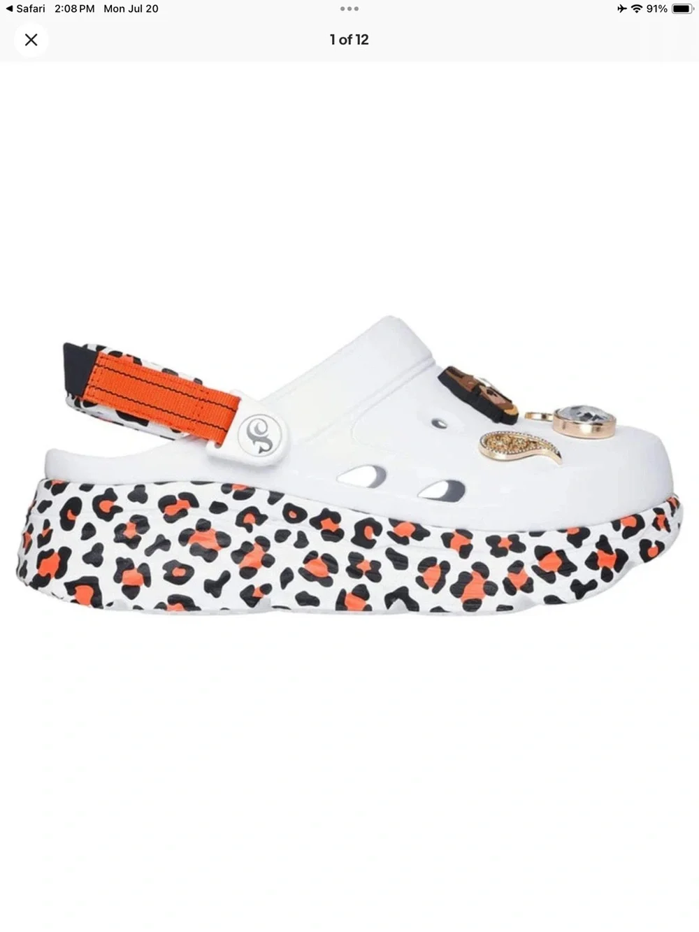 New in Box Snoop Dog Sketcher Platform Crocs 7